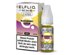 ELFLIQ Blackberry Lemon Nikotinsalz Liquid in einer 10ml Flasche mit passender Verpackung.