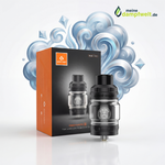 GeekVape Z Subohm 5 Clearomizer in Schwarz mit 5,5 ml Glastank und Top Airflow Control.