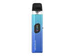 Smok Novo Go E-Zigaretten Set in Blau-Türkis-Verlauf mit LED-Anzeige und schwarzem Mundstück.