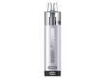 Uwell Nunchaku 10000 E-Zigarette in Silber mit Display.