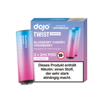 Vaporesso Dojo Twist Pods mit Blaubeere Kirsche Cranberry Geschmack.