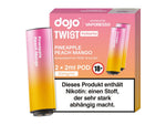 Vaporesso Dojo Twist Pods mit Pineapple Peach Mango Geschmack.