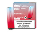 Vaporesso Dojo Twist Pods mit rotem Apfel-Eis-Geschmack.