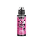 Big Bottle Longfill-Aroma Einfach Fruchtig in einer 120 ml Flasche mit pinkem Etikett.