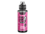 Big Bottle Longfill-Aroma Einfach Fruchtig in einer 120 ml Flasche mit pinkem Etikett.