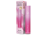 Elfbar Elfa Akku Basisgerät in Aurora Pink mit passender Produktverpackung.