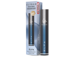 Elfbar Elfa Akku Basisgerät in Twilight Blue mit 500 mAh und passender Produktverpackung.