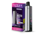 Elfbar Elfa Master Akku in Lunar Silver mit 850 mAh und einstellbarer Leistung.