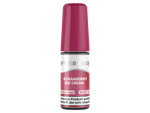 Flerbar Nikotinsalz Liquid Strawberry Ice Cream 10ml Flasche 20 mg/ml ohne Hintergrund