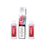 Zwei Flerbar Apple Ice Pods mit 20mg Nikotingehalt.