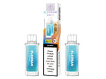 Zwei Flerbar Pods mit Ice Mint Geschmack und 2ml Füllmenge.