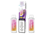 Zwei Flerbar Pods Pink Lemonade mit 20mg Nikotin.
