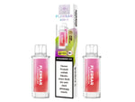 Zwei Flerbar Strawberry Ice Pods mit 20mg Nikotin.
