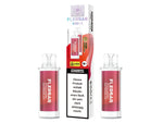 Zwei Flerbar Strawberry Watermelon Pods mit 20mg Nikotinsalz.