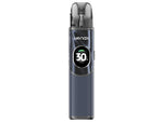 GeekVape Wenax Q2 E-Zigaretten Set in Blau mit 30W Farbdisplay und transparentem Pod.