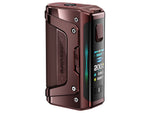 GeekVape Aegis Legend 5 Akkuträger in Braun mit Farbdisplay.