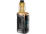 GeekVape Aegis Legend 5 E-Zigaretten Set in Gold und Schwarz mit Display und Z Subohm Tank.