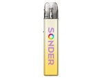 GeekVape Sonder Q 2 E-Zigaretten-Set in Gelb mit SONDER-Schriftzug.