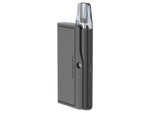 Graues Innokin EZ LEVA E-Zigaretten Set mit schwarzem Gehäuse und grauem Lederdetail.