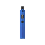 Joyetech eGo AIO 2 E-Zigarette in Blau mit silbernem Mundstück.