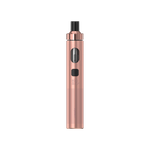 Joyetech eGo AIO 2 E-Zigarette in Roségold mit schwarzem Mundstück und Knopf.