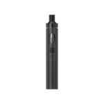 Joyetech eGo AIO 2 E-Zigarette in Schwarz mit silbernem Mundstück.