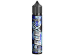 Revoltage FLEX Longfill-Aroma Energy Gum in einer 75 ml Mischflasche mit blauem Design.