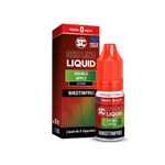 SC Red Line Double Apple nikotinfrei Liquid in einer 10 ml Flasche.
