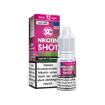SC Nikotin Shot 10ml mit 12mg/ml Nikotin und 70VG/30PG Mischung.