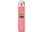 Uwell Caliburn G4 E-Zigarette in Rosa mit farbigem Display.
