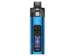 Uwell Typhos E-Zigaretten Set in Blau mit Display und 45W Leistung.