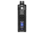 Uwell Typhos E-Zigarette mit schwarzem Marmormuster und Farbdisplay.