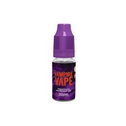 Vampire Vape Pineapple & Grapefruit Fizz E-Zigarette Liquid in einer lila Flasche.