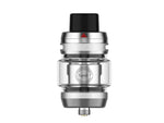 Vaporesso iTank T Clearomizer mit schwarzem Mundstück und silbernen Akzenten.