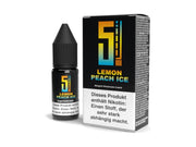 5EL - Lemon Peach Ice - Nikotinsalz Liquid