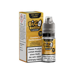 Big Bottle - Grandma's Vanilla Custard - Nikotinsalz Liquid