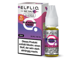 ELFLIQ Blackberry Cherry Nikotinsalz Liquid – Brombeere & Kirsche 10ml