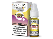 ELFLIQ Blackberry Lemon Nikotinsalz Liquid in einer 10ml Flasche mit passender Verpackung.