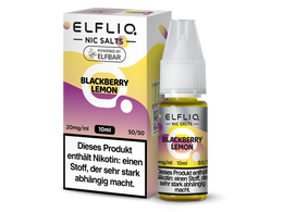 ELFLIQ Blackberry Lemon Nikotinsalz Liquid – 10ml Elfbar Vape Juice
