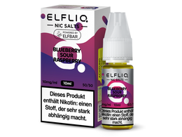 ELFLIQ Blueberry Sour Raspberry Nikotinsalz Liquid 10ml – 20mg/ml