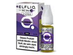 ELFLIQ Blueberry Nikotinsalz Liquid in einer 10ml Flasche mit passender Verpackung.