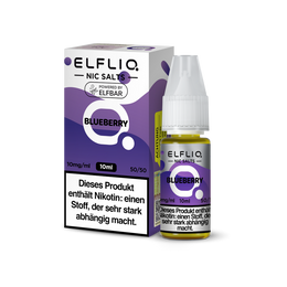 ELFLIQ - Blueberry - Nikotinsalz Liquid
