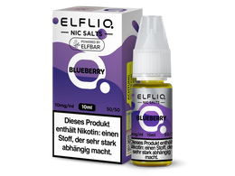 ELFLIQ Blueberry Nikotinsalz Liquid – Blaubeere & Frische (10ml)