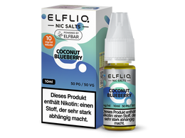 ELFLIQ Coconut Blueberry Nikotinsalz Liquid - Elfbar E-Liquid 10ml