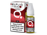 ELFLIQ Cola Nikotinsalz Liquid in einer 10-ml-Flasche mit passender rot-weißer Verpackung.