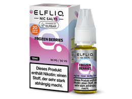 ELFLIQ Frozen Berries Nikotinsalz Liquid – 10ml E-Liquid mit Cooling