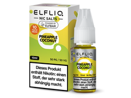 ELFLIQ Pineapple Coconut Nikotinsalz Liquid – Elfbar E-Liquid 10ml