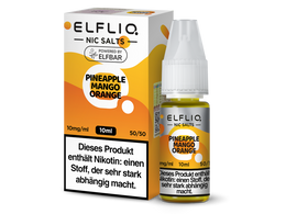 ELFLIQ Pineapple Mango Orange Nikotinsalz Liquid – 10ml Frucht-Mix