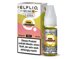 ELFLIQ Pink Lemonade Nikotinsalz Liquid – Beeren & Ice (10mg/ml) 10ml