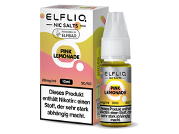 ELFLIQ Pink Lemonade Nikotinsalz Liquid – Beeren & Ice (10mg/ml) 10ml